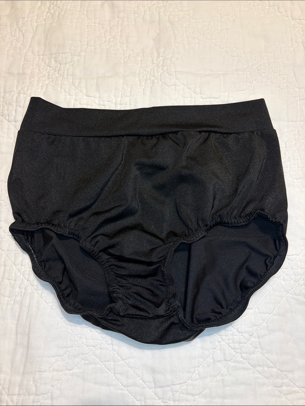 Kelle Black High-Waist Dance Briefs